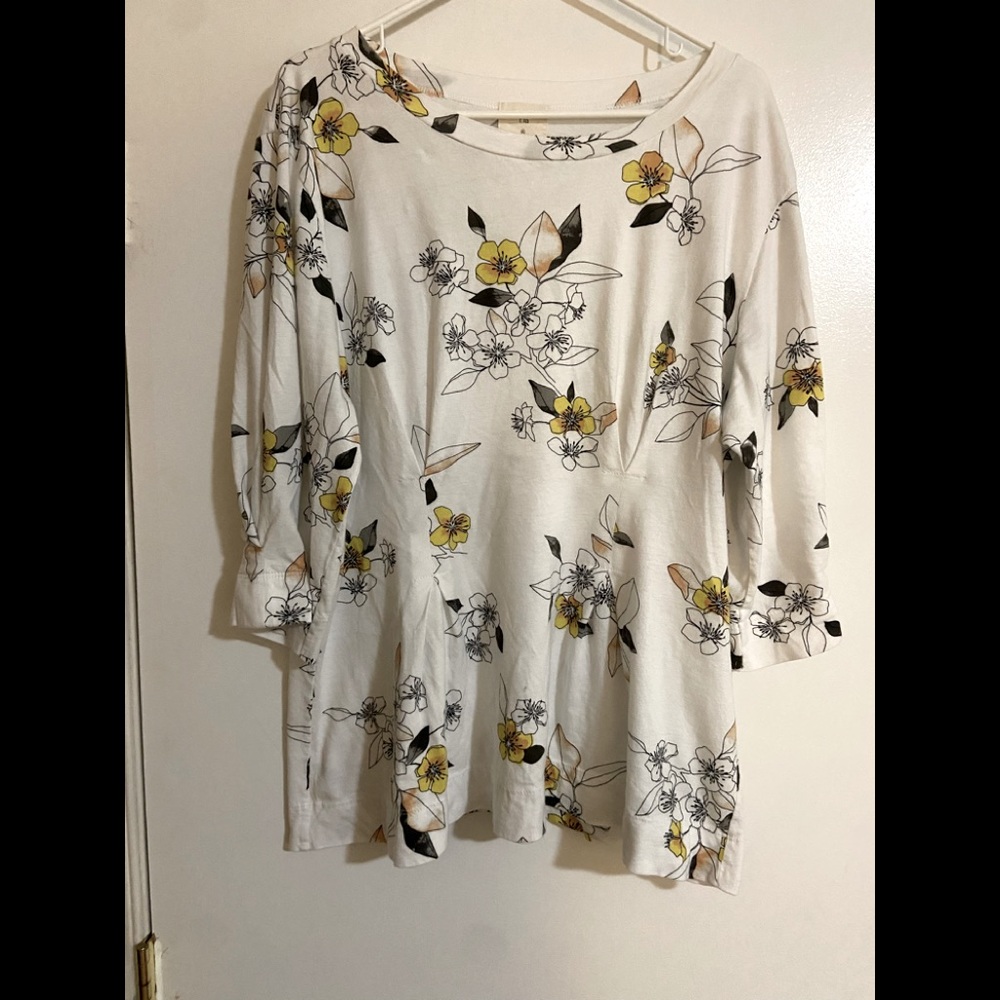 Anthropologie top xl